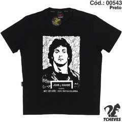 Camisa Rambo Stallone 
