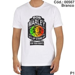 Camisa Bob Marley Get up Stand Up Cód.: 00567