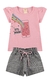 2618 - CJ FEM 1/2/3 BLUSA COTTON E SHORTS MOLETINHO