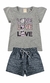 2639 - CJ FEM 4/6/8 BLUSA M/M E SHORTS MOLETINHO