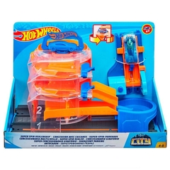 Pista Hot Wheels Super Giro Na Loja De Carros - comprar online