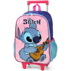 Mochila com Rodinhas Stitch Roxo - Luxcel 2024