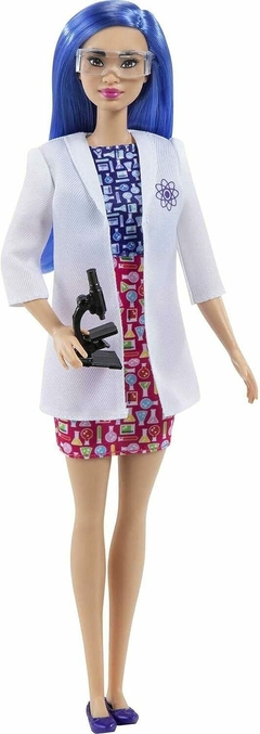 Boneca Barbie Profissões Cientista HCN11 - Mattel