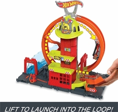 Pista Hot Wheels Super Quartel Dos Bombeiros - Mattel - loja online