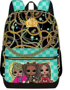 Mochila Escolar 16" LOL MGA Fashion Gold 10.3320 - Xeryus