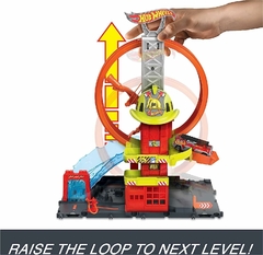 Pista Hot Wheels Super Quartel Dos Bombeiros - Mattel - DecorToys Presentes & Brinquedos