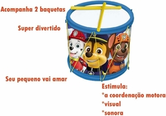 Bumbo Patrulha Canina Azul - Elka - DecorToys Presentes & Brinquedos