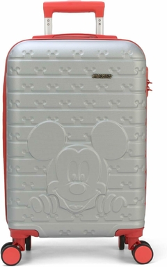 Mala de Viagem Infantil Mickey Mouse MF10405MY Prata - Luxcel
