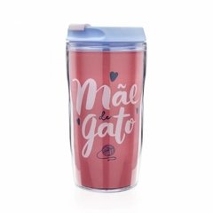 Copo para viagem Mãe de Gato 250ml