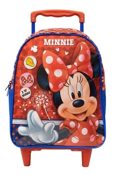 Mochila Com Rodinhas 16 Minnie X1 10540 - Xeryus