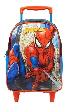 Mochila Com Rodinhas 16 Spider Man X1 10660 - Xeryus