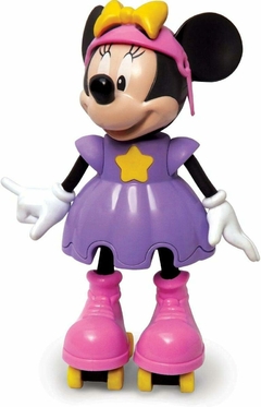 Boneca Minnie Patinadora 25 Cm - Elka