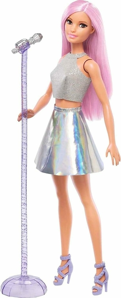 Boneca Barbie Profissões - Pop Star FXN98 - Mattel