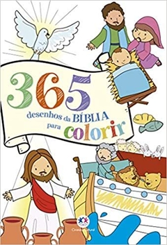 Livro 365 Desenhos da Bíblia para colorir