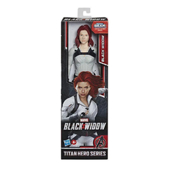 Figura Articulada – 30 Cm – Titan Heroes – Disney – Marvel - Black Widow - Viúva Negra - Hasbro - E8675