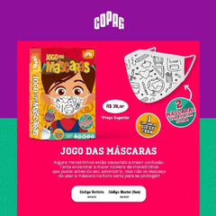 Jogo de Cartas Infantil Jogo das Mascaras Copag na internet