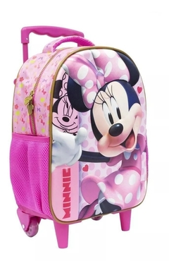 Mochila com Rodinhas 14 Minnie 3D Y 10571 - Xeryus - comprar online