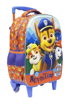 Mochila Com Rodinhas 14 Patrulha Canina 3D S 10811 - Xeryus - comprar online