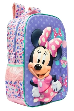 Mochila Escolar 18 Minnie 3D SE 10952 - Xeryus - comprar online