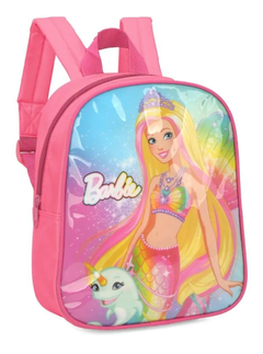 Mochila Escolar Pequena Barbie Sereia - Luxcel 2023 - comprar online