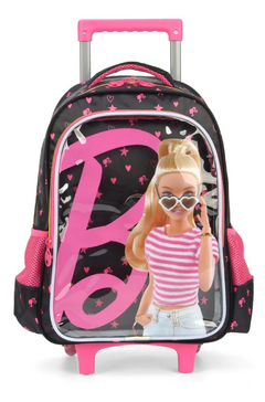 Mochila com Rodinhas Barbie com Led - Luxcel