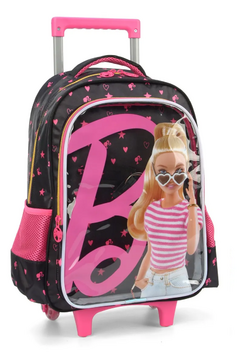 Mochila com Rodinhas Barbie com Led - Luxcel - comprar online