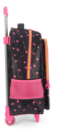 Mochila com Rodinhas Barbie com Led - Luxcel na internet