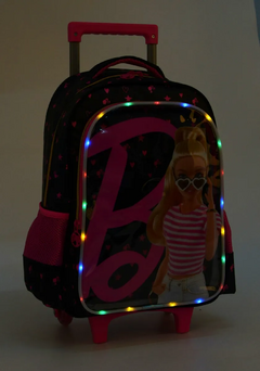 Mochila com Rodinhas Barbie com Led - Luxcel - loja online