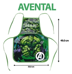 Avental Escolar para Pintura Hulk Marvel - Luxcel - comprar online