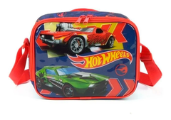 Lancheira Térmica Hot Wheels Azul - Luxcel