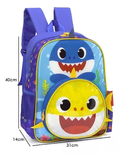 Mochila Escolar Baby Shark - Luxcel - comprar online