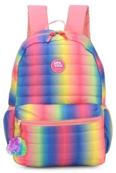 Mochila Notebook Tie Dye Neon Up4You - Luxcel