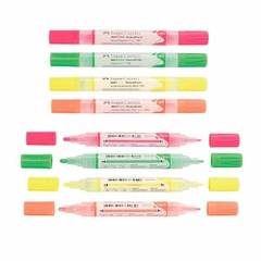 Pincel Marcador Artesanato S&P 4 Neon - Faber Castell - comprar online