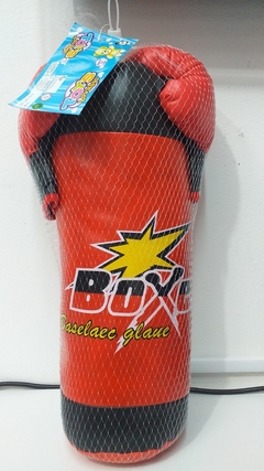 Kit Luva De Boxe E Muay Thai Infantil Com Saco De Pancadas Para Crianças Completo