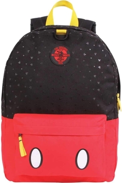 Mochila Escolar Disney Vintage Mickey com Fone de Ouvido - Dermiwil