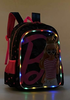 Mochila Escolar Barbie Bolsa de costa com Led - Luxcel - loja online