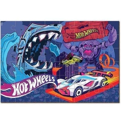 Quebra-Cabeça Hot Wheels 48 Peças - comprar online