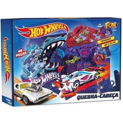 Quebra-Cabeça Hot Wheels 48 Peças