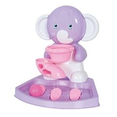 Play Time Basquete Elefante Rosa Lilás - Cotiplás - comprar online