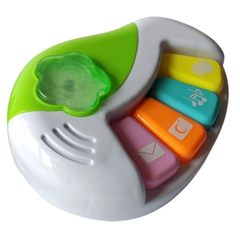 Teclado Musical Infantil 4 Tipos De Som C/ Luz - comprar online