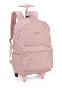 Mochila de Rodinhas Infantil Barbie Rose MC46822BB - Luxcel 2024 - comprar online