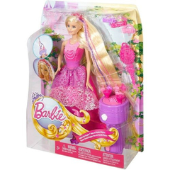 Boneca Barbie Princesa Dreamtopia Tranças Mágicas, com cabelo