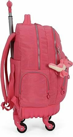 Mochila 4 Rodinhas Giro 360° Notebook UP4YOU Salmão - Luxcel 2024 - comprar online