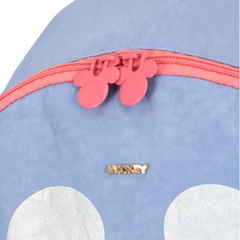 Mochila Disney Mickey Mouse Nylon Azul Claro - Luxcel 2024 - DecorToys Presentes & Brinquedos