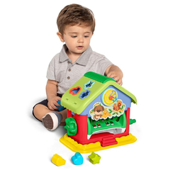 Brinquedo Educativo Casinha Com Blocos Mini House - Calesita - 17101 na internet