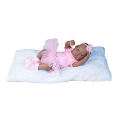 Boneca Reborn Anny Doll Baby Negra com Laço 3+ 2499 Cotiplás SKU 16728 - comprar online