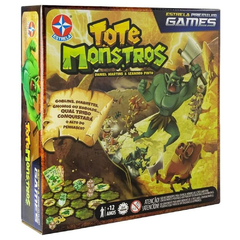 Jogo De Tabuleiro Premium Tote Monstros Games Estrela sku 16900