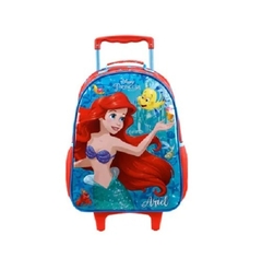 Mochila com Rodinhas 14 Princesa Ariel R 11491 - Xeryus