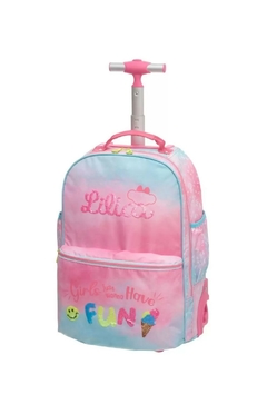 Mochila com Rodinhas Lilica Ripilica Have Fun - Pacific