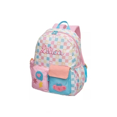 Mochila Escolar Lilica Lov It Breezy - Pacific